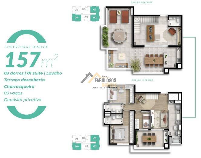 Apartamento, 1 quarto, 65 m² - Foto 37