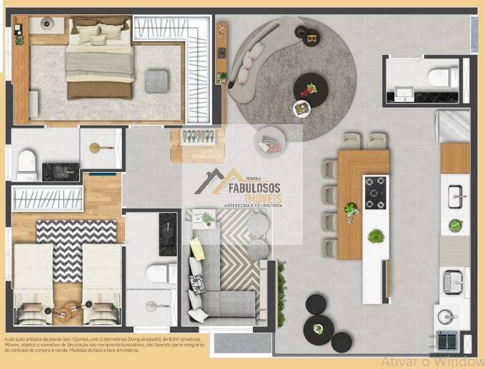 Apartamento, 2 quartos, 65 m² - Foto 21