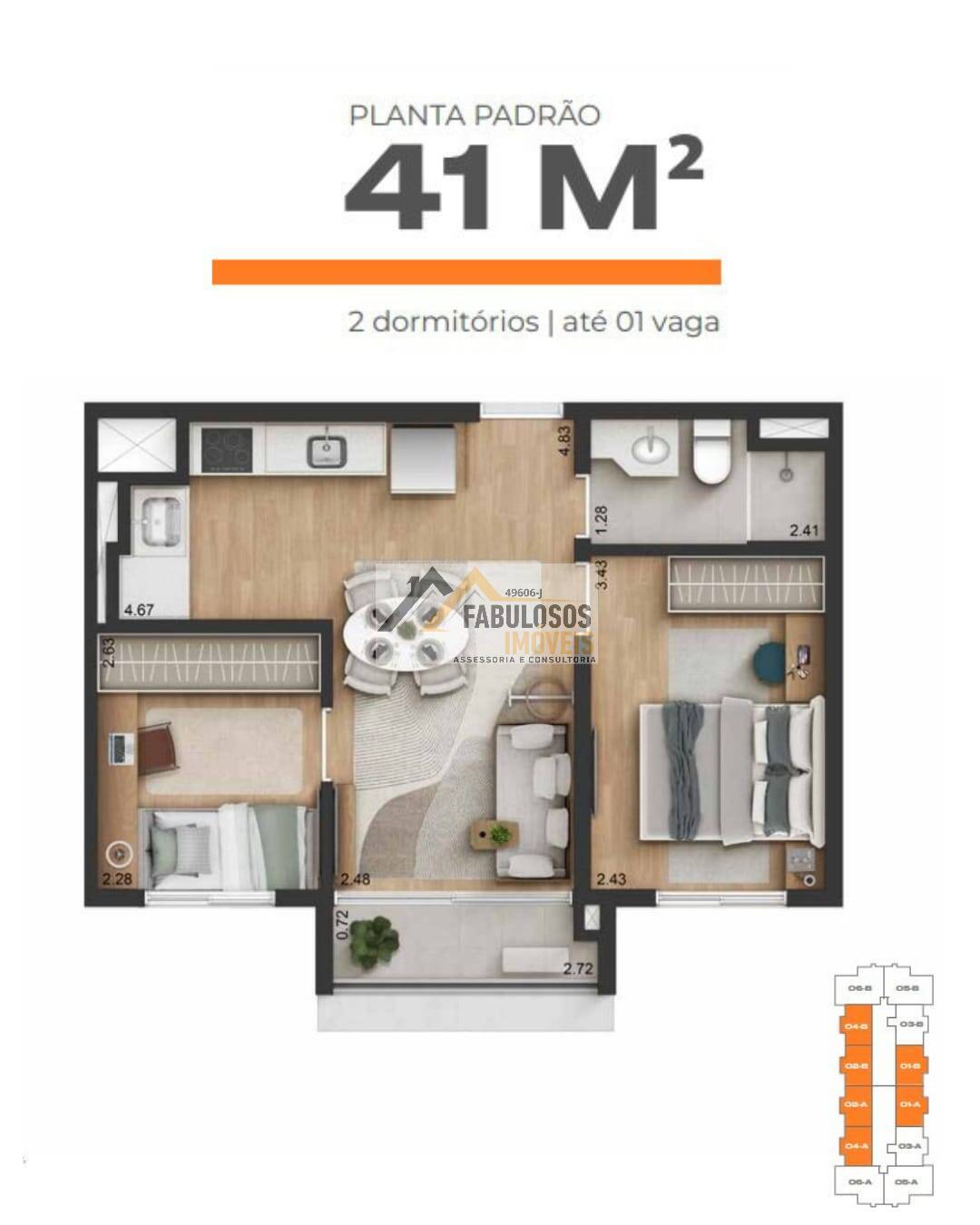 Apartamento, 2 quartos, 41 m² - Foto 30