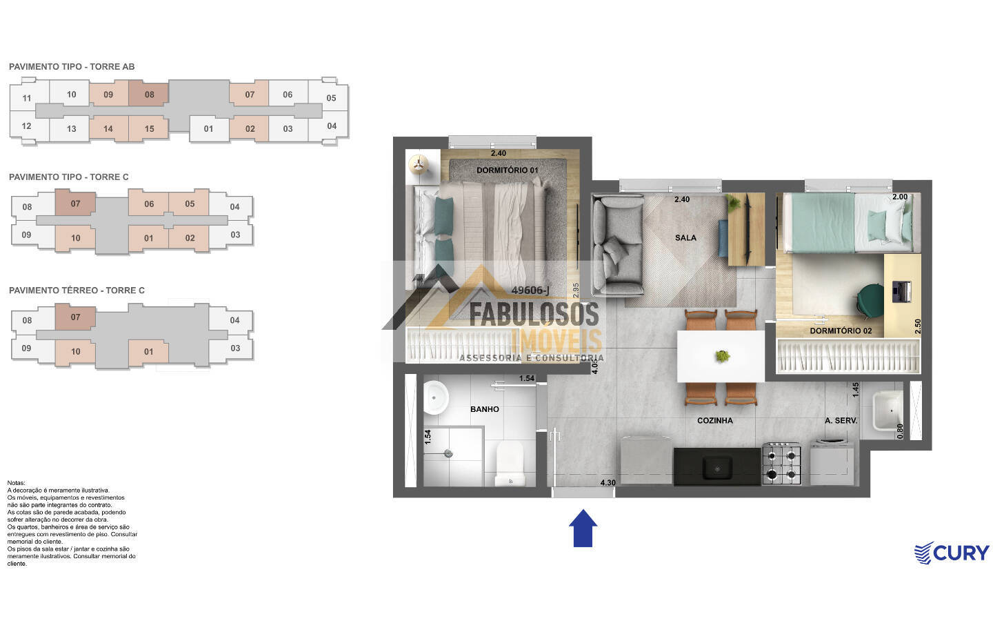 Apartamento, 2 quartos, 34 m² - Foto 13